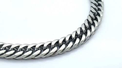 6MM CHUNKY STAINLESS STEEL 316L CHAIN AND BRACELET MEN'S JEWELLERY SET Steelstyle33