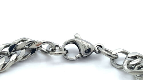 6MM CHUNKY STAINLESS STEEL 316L CHAIN AND BRACELET MEN'S JEWELLERY SET Steelstyle33