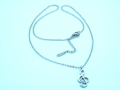 WOMEN"S MEN'S SILVER STAINLESS STEEL 316L PENDANT NECKLACE D2 Unbranded