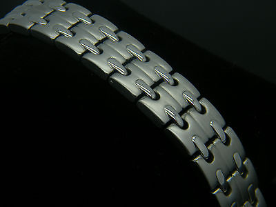 MEN'S SUPER STRONG BIO MAGNETIC HEALING BRACELET MS522 steelstyle33