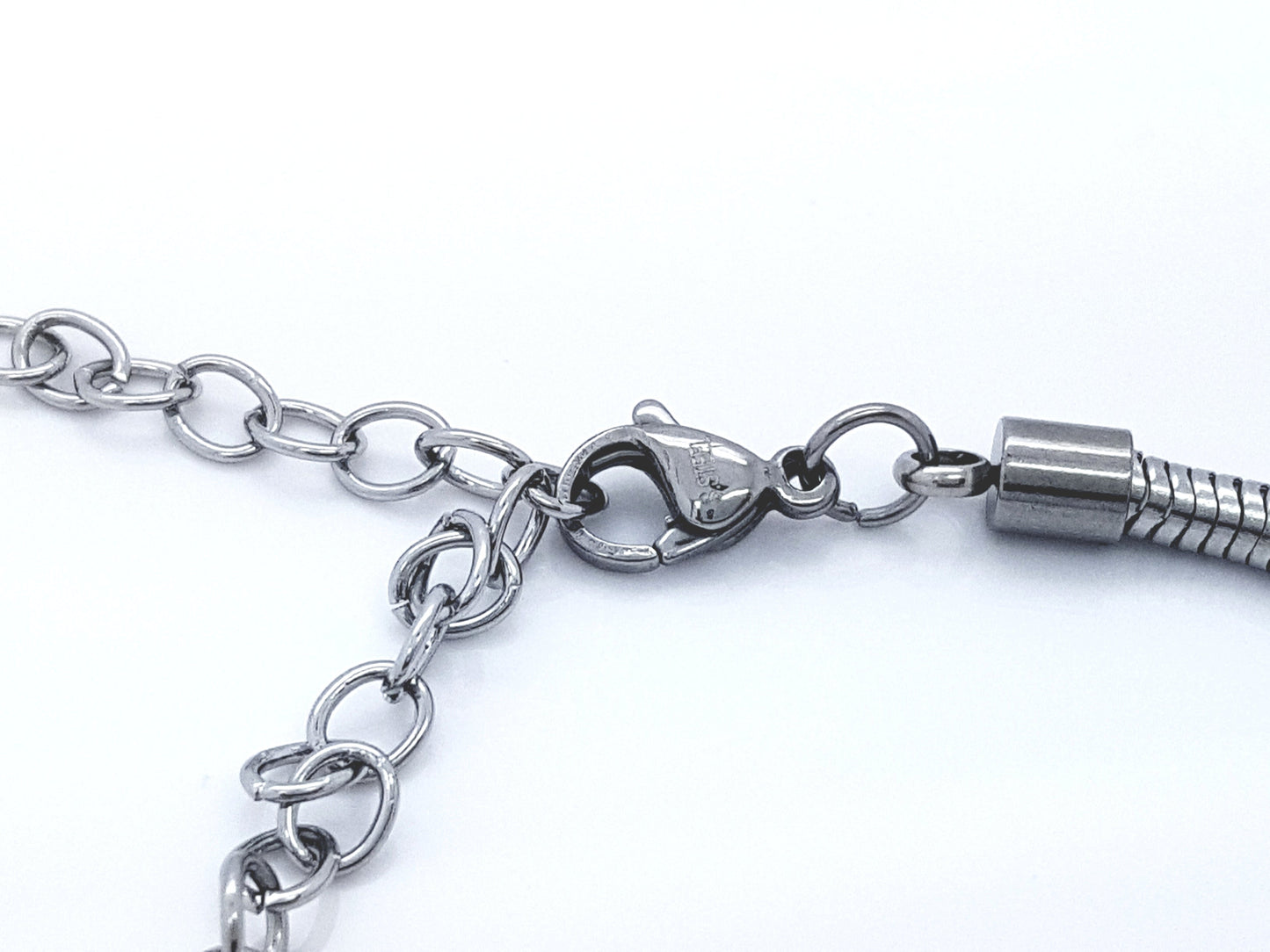 LADIE'S SMOOTH CLASSIC LINK CHAIN BRACELET STAINLESS STEEL steelstyle33