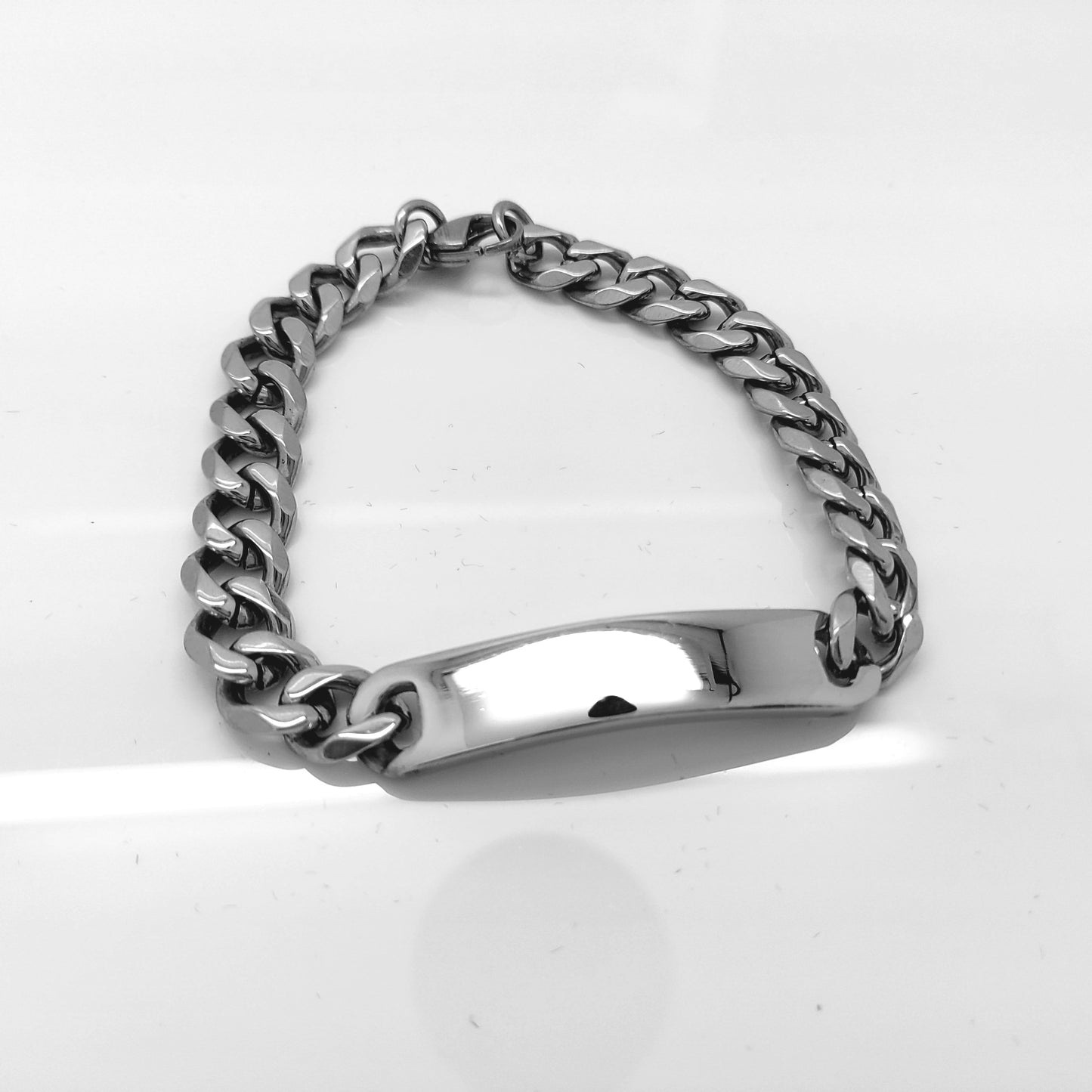 MEN'S CLASSIC TWISTED CHAIN STAINLESS STEEL BRACELET 10MM steelstyle33