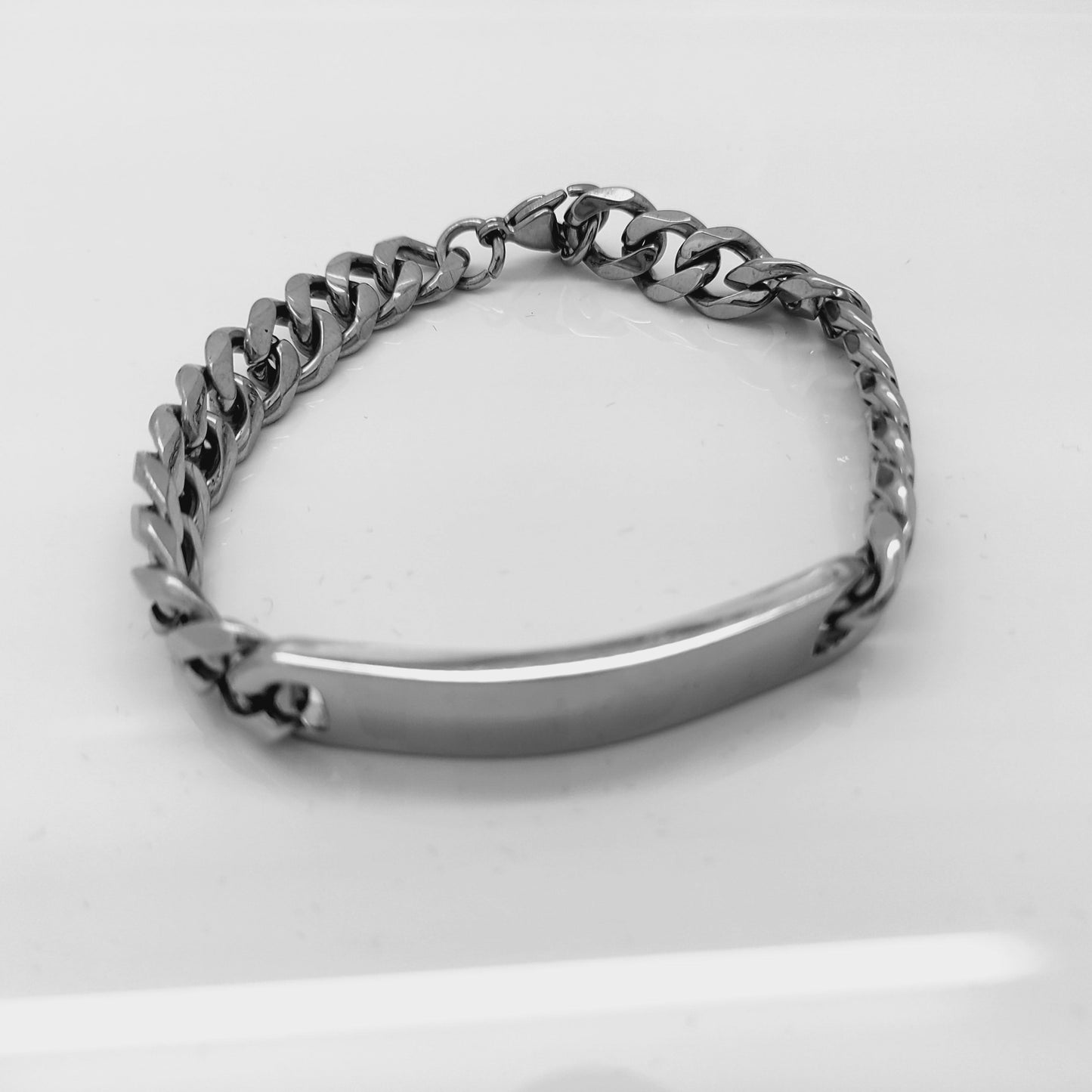 MEN'S CLASSIC TWISTED CHAIN STAINLESS STEEL BRACELET 10MM steelstyle33