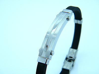 HIGH QUALITY BRACELET STAINLESS STEEL WRISTBAND CROSS DESIGN n/a