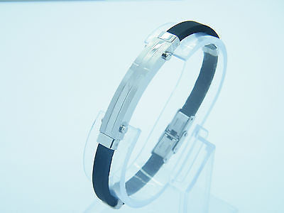 HIGH QUALITY BRACELET STAINLESS STEEL WRISTBAND CROSS DESIGN n/a