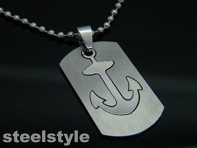 PENDANT STAINLESS STEEL 316L MEN'S JEWELLERY NECKLACE 03 n/a