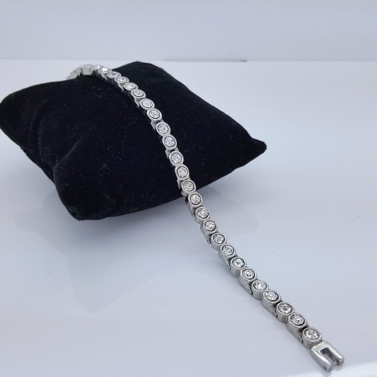 LADIE'S ELEGANT BIO MAGNETIC BRACELET 4 in 1 WITH ZIRCON STONES MZ3 steelstyle33