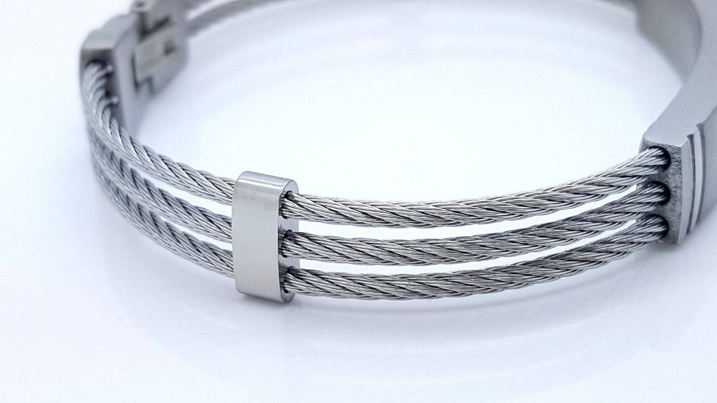 HIGH QUALITY BRACELET STAINLESS STEEL 316L CLASSIC STYLE HC1 steelstyle33
