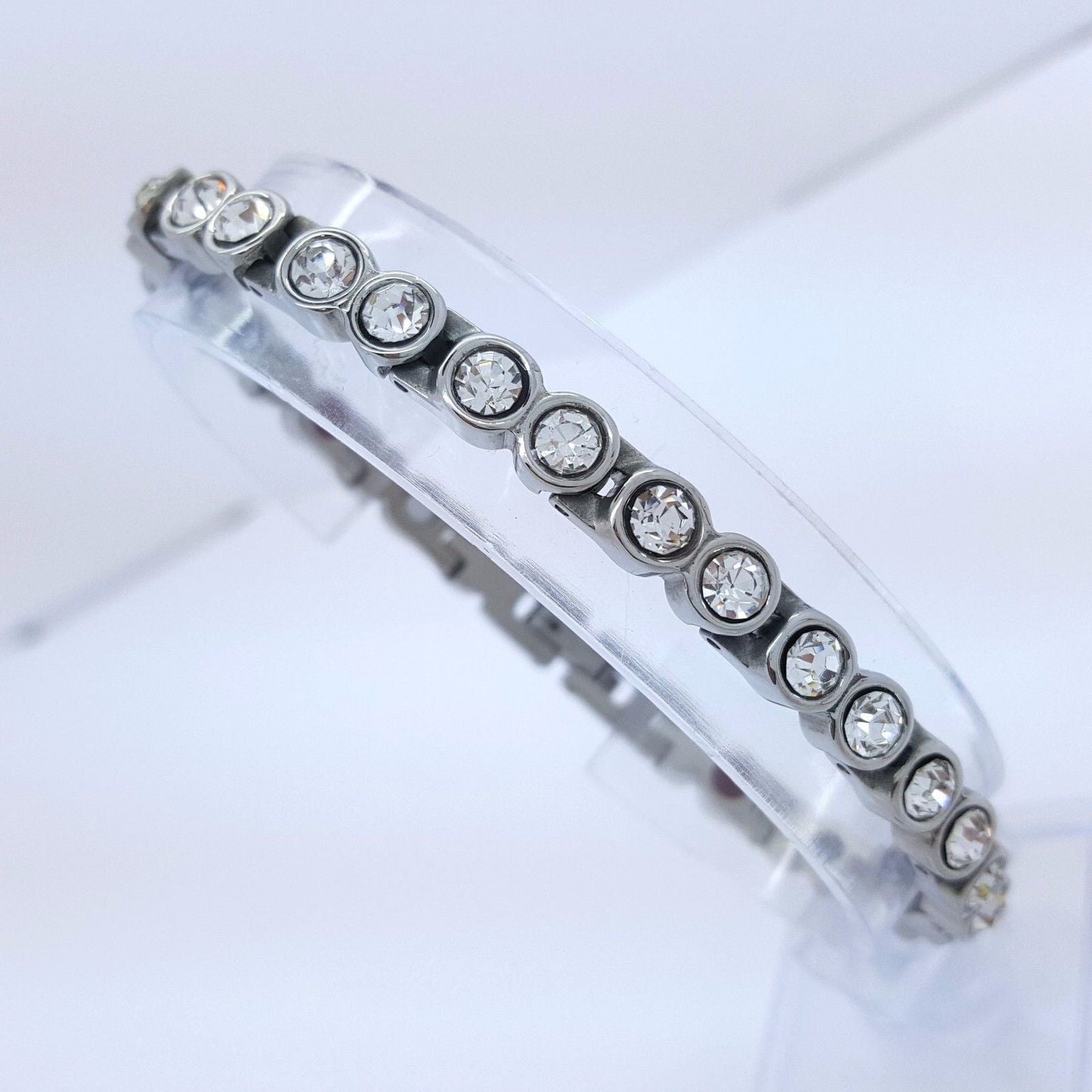 LADIE'S ELEGANT BIO MAGNETIC BRACELET 4 in 1 WITH ZIRCON STONES MZ3 steelstyle33