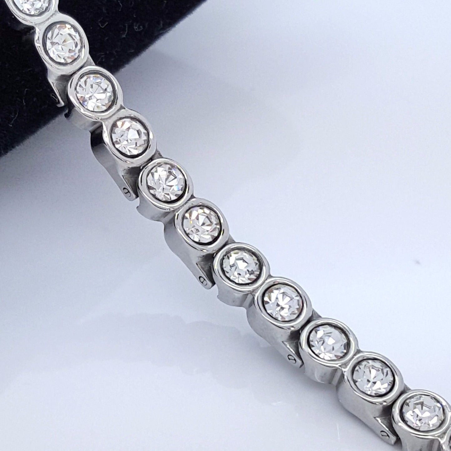 LADIE'S ELEGANT BIO MAGNETIC BRACELET 4 in 1 WITH ZIRCON STONES MZ3 steelstyle33