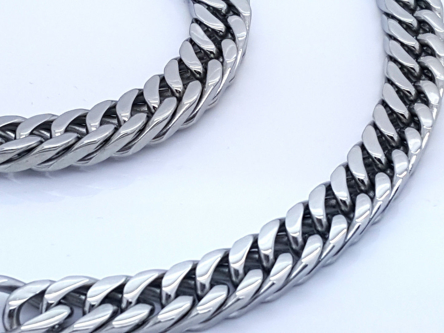 LARGE LINK CHAIN STAINLESS STEEL MEN'S CHUNKY NECKLACE steelstyle33