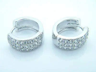 HIGH QUALITY ELEGANT LADIES EARRINGS  WITH CRYSTAL STONES ALLOY&ZIRCON 02 steelstyle33