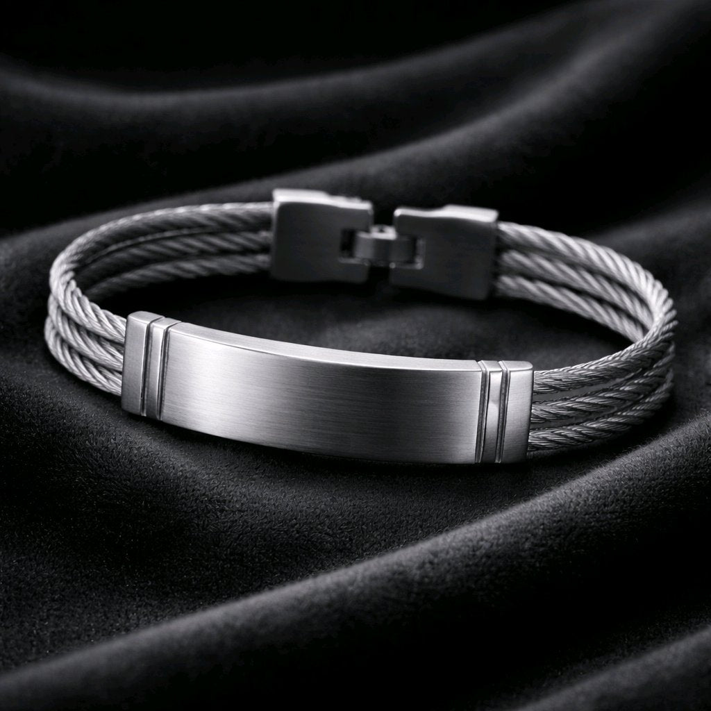 HIGH QUALITY BRACELET STAINLESS STEEL 316L CLASSIC STYLE HC1