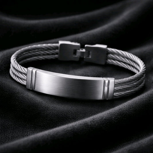 HIGH QUALITY BRACELET STAINLESS STEEL 316L CLASSIC STYLE HC1