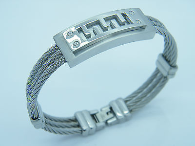 HIGH QUALITY STAINLESS STEEL WRISTBAND MEN'S JEWELLERY BRACELET NEW COLLECTION none