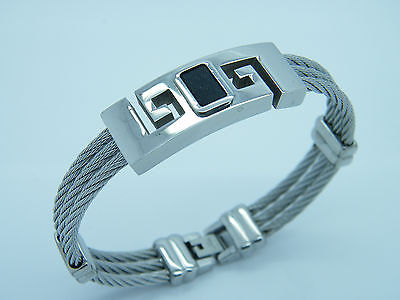 HIGH QUALITY STAINLESS STEEL WRISTBAND MEN'S JEWELLERY BRACELET NEW COLLECTION none