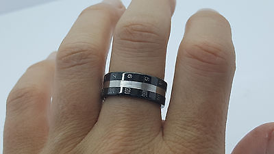 RING STAINLESS STEEL 316L WITH CALENDAR MEN'S WOMEN'S Unbranded
