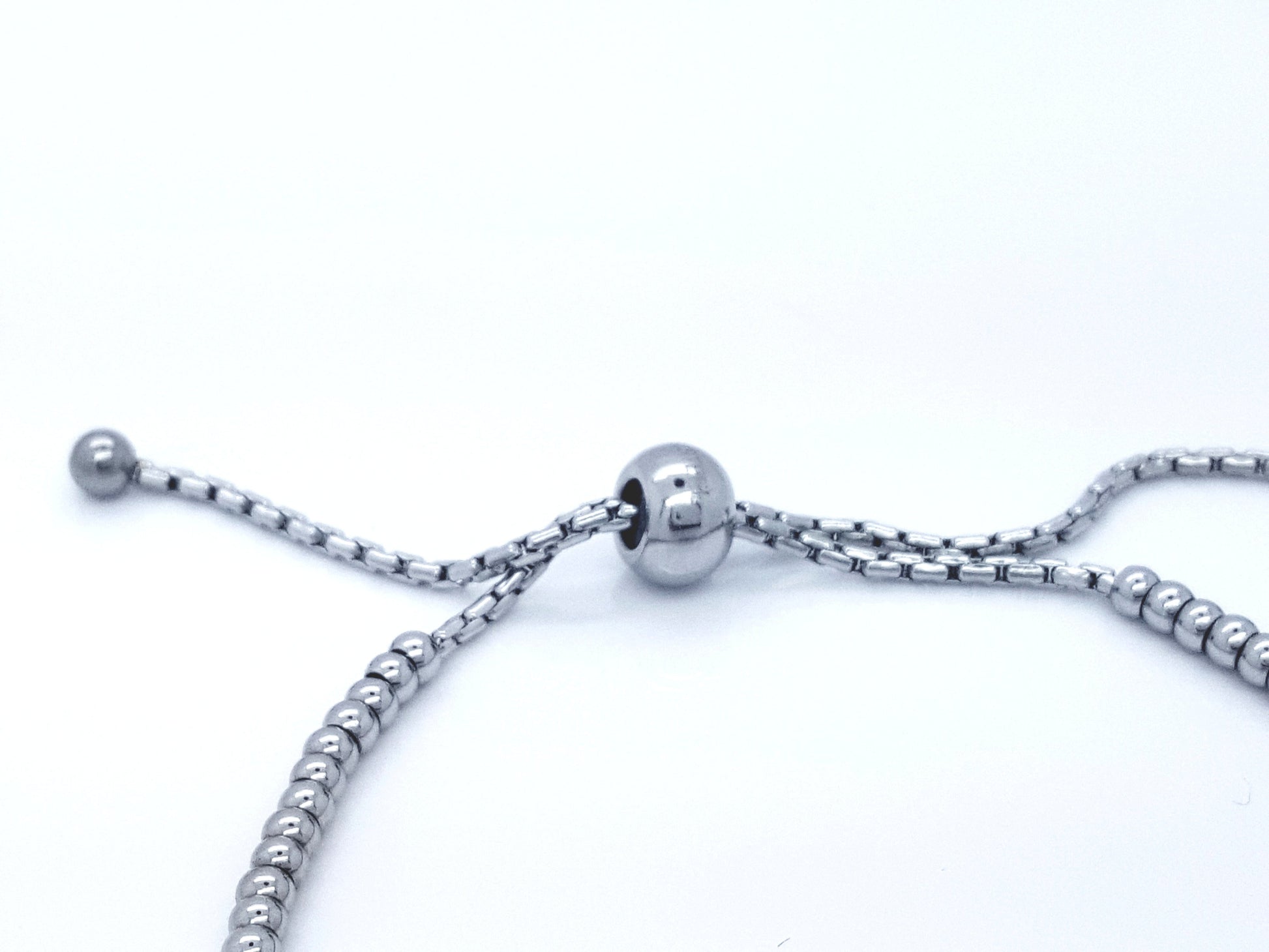 WOMEN'S STAINLESS STEEL SLIDING BRACELET SHAMROCK LADIE'S JEWELLERY steelstyle33