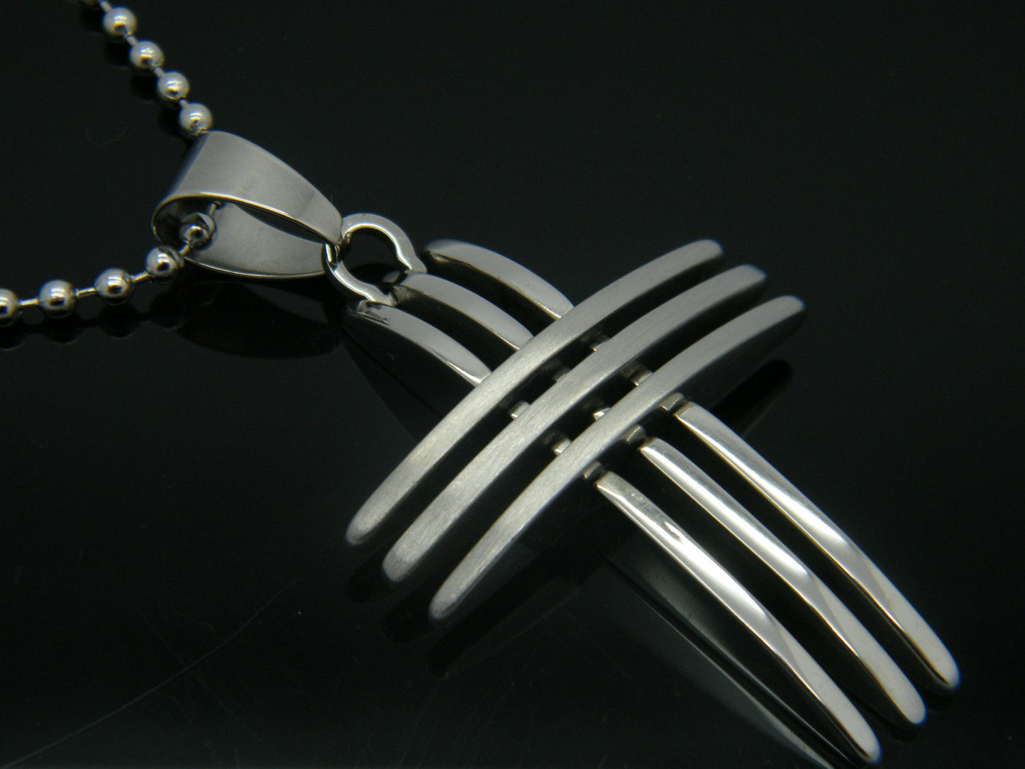 PENDANT STAINLESS STEEL 316L CROSS MEN'S WOMEN'S JEWELLERY 01 none