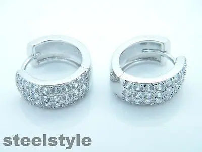 HIGH QUALITY ELEGANT LADIES EARRINGS  WITH CRYSTAL STONES ALLOY&ZIRCON 02 steelstyle33