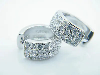 HIGH QUALITY ELEGANT LADIES EARRINGS  WITH CRYSTAL STONES ALLOY&ZIRCON 02 steelstyle33