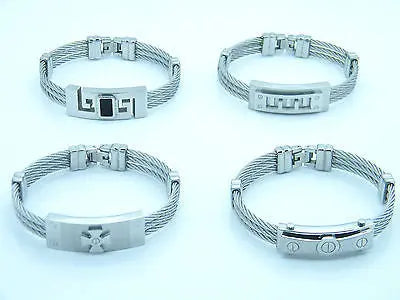 HIGH QUALITY STAINLESS STEEL  WRISTBAND MEN'S JEWELLERY BRACELET NEW COLLECTION steelstyle33