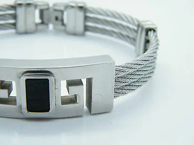 HIGH QUALITY STAINLESS STEEL  WRISTBAND MEN'S JEWELLERY BRACELET NEW COLLECTION steelstyle33