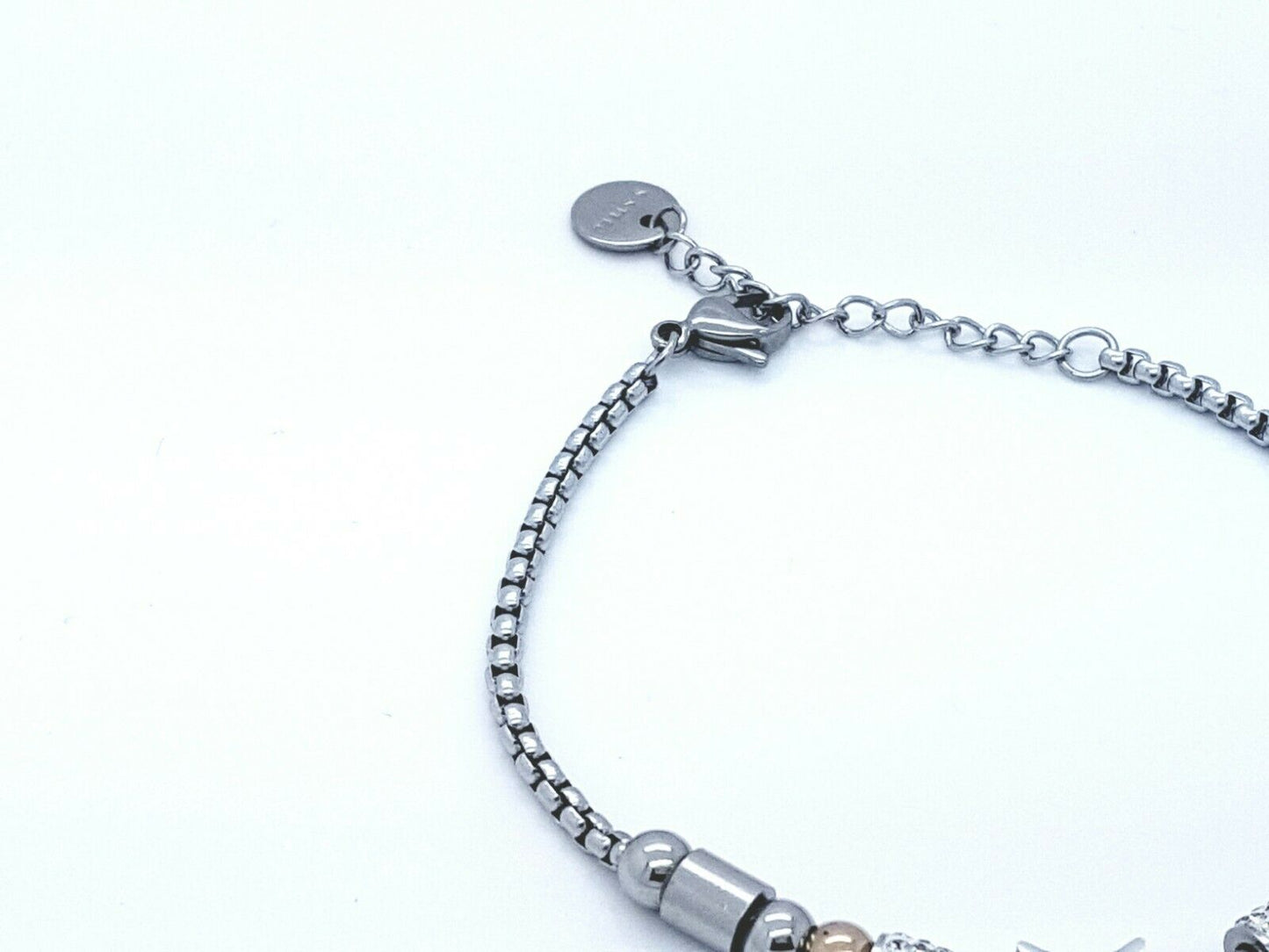 WOMEN'S STAINLESS STEEL TREE OF LIFE JEWELLERY BRACELET SILVER/GOLD steelstyle33
